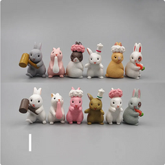 Mini Resin Animal Figurines – DIY Micro-Landscape Decor